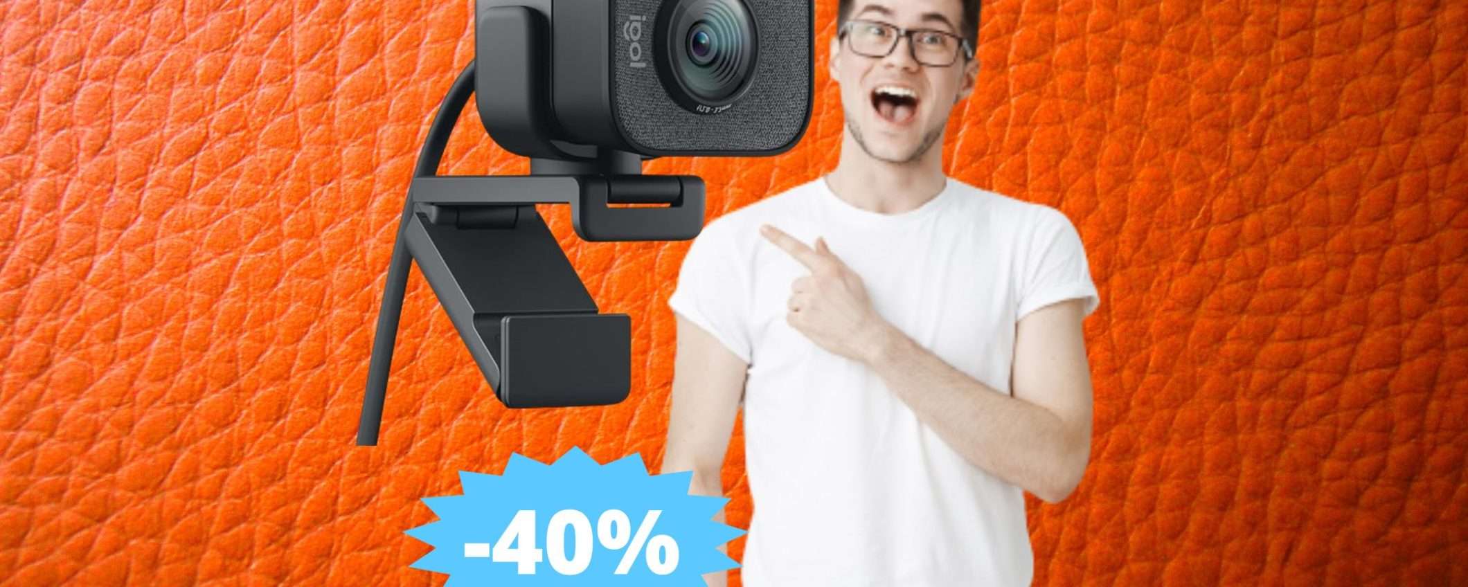 Logitech StreamCam: AFFARE incredibile su Amazon (-40%) Logitech StreamCam: AFFARE incredibile su Amazon (-40%)