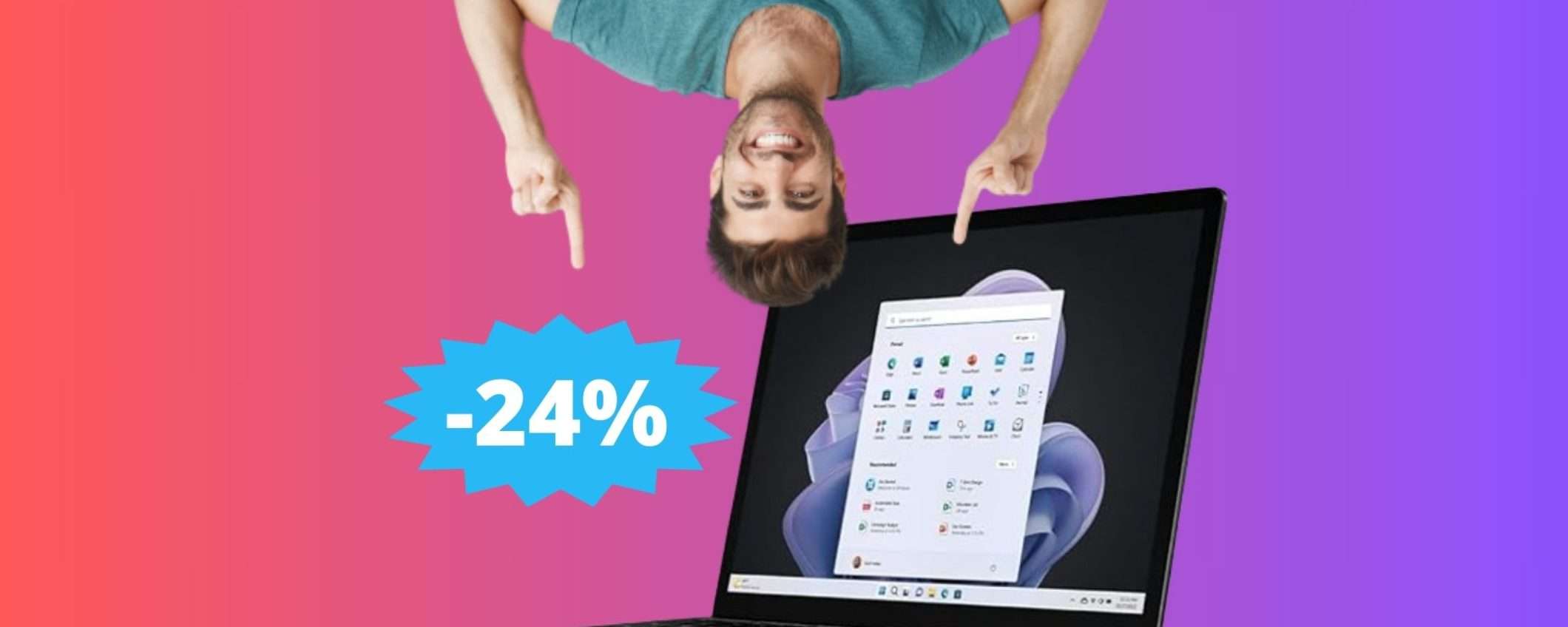 Microsoft Surface Laptop 5: prezzo BOMBA su Amazon (-24%) Microsoft Surface Laptop 5: prezzo BOMBA su Amazon (-24%)