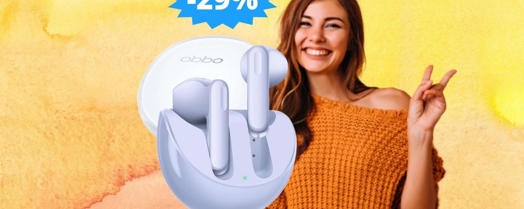 OPPO Enco Air3: sconto ESCLUSIVO su Amazon (-29%) OPPO Enco Air3: sconto ESCLUSIVO su Amazon (-29%)