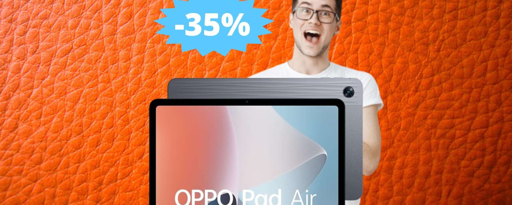 OPPO Pad Air: elegante, potente e in SUPER sconto OPPO Pad Air: elegante, potente e in SUPER sconto