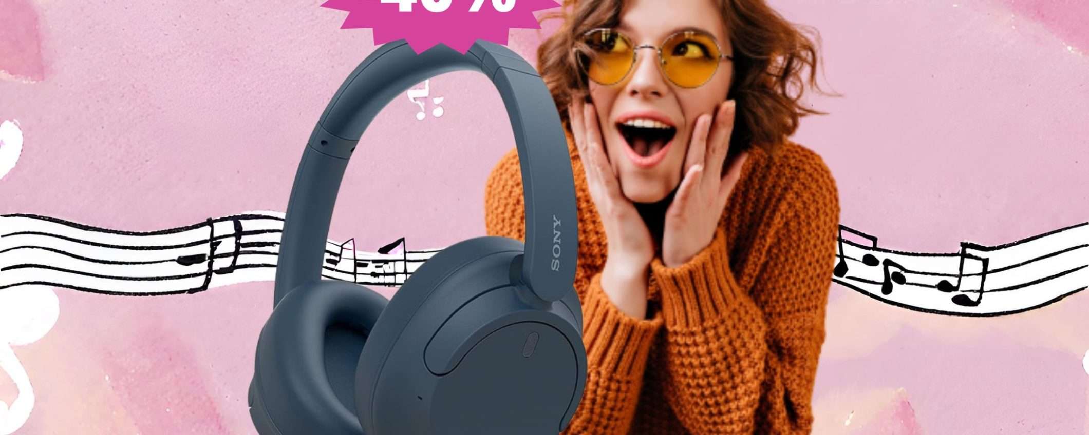 Sony WH-CH720N: offerta ESCLUSIVA Amazon (-40%) Sony WH-CH720N: offerta ESCLUSIVA Amazon (-40%)