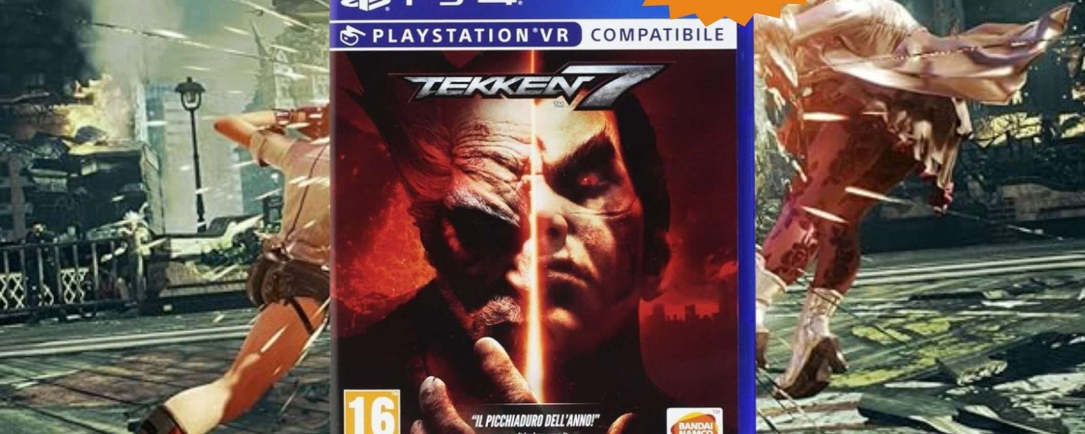 Tekken 7 per PS4: sconto ESCLUSIVO su Amazon (-45%) Tekken 7 per PS4: sconto ESCLUSIVO su Amazon (-45%)
