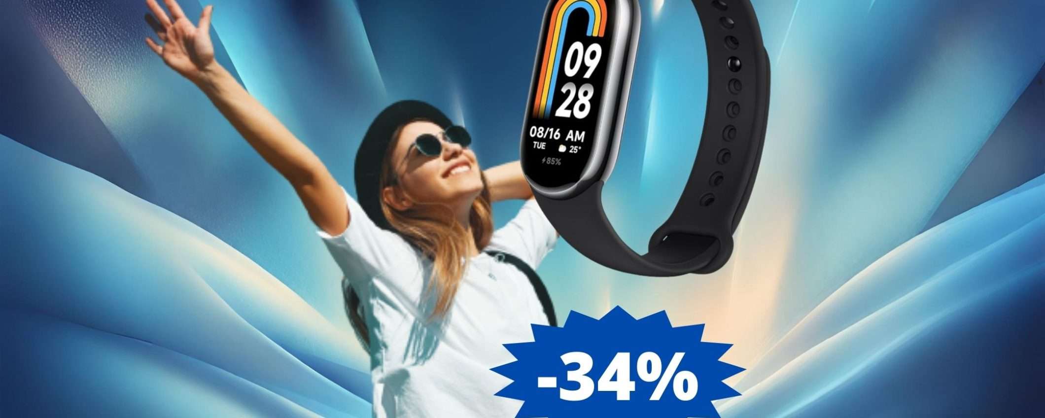 Xiaomi Smart Band 8: il compagno ideale in MEGA sconto Xiaomi Smart Band 8: il compagno ideale in MEGA sconto