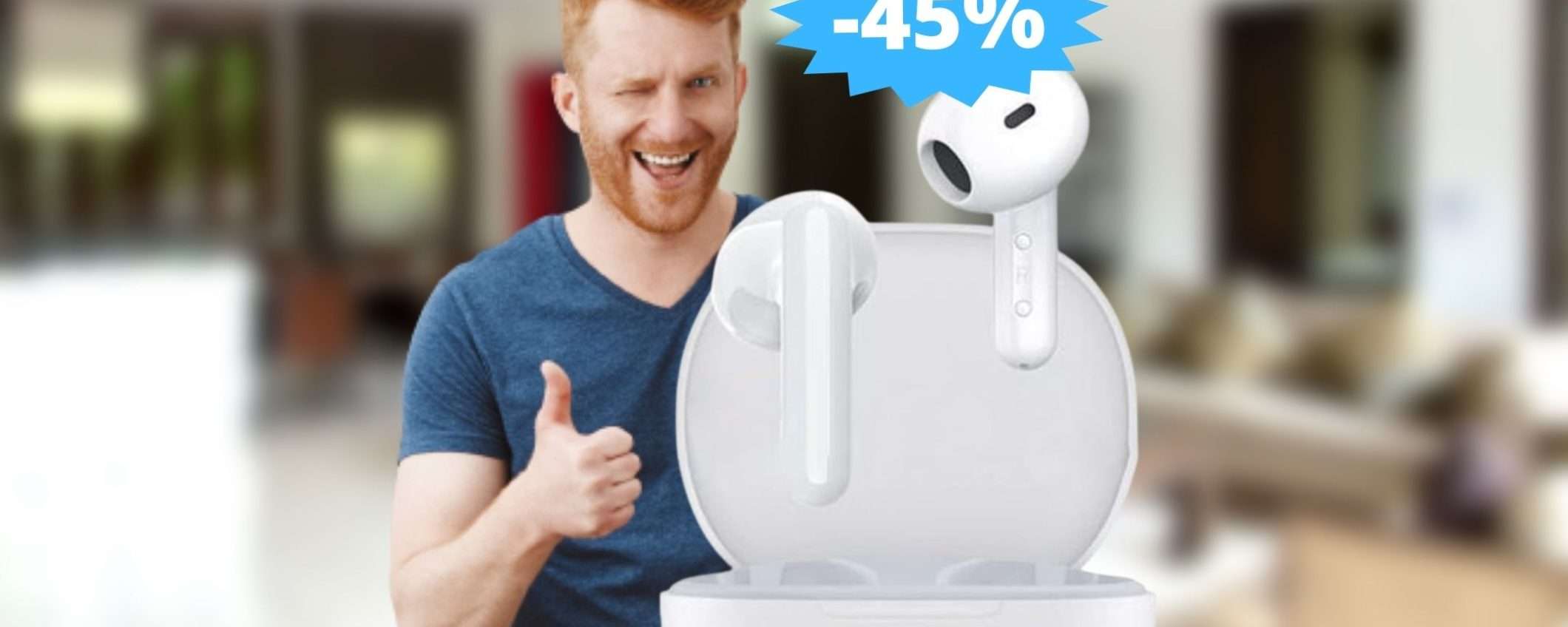 Xiaomi Redmi Buds 4 Lite: MEGA sconto del 45% su Amazon Xiaomi Redmi Buds 4 Lite: MEGA sconto del 45% su Amazon