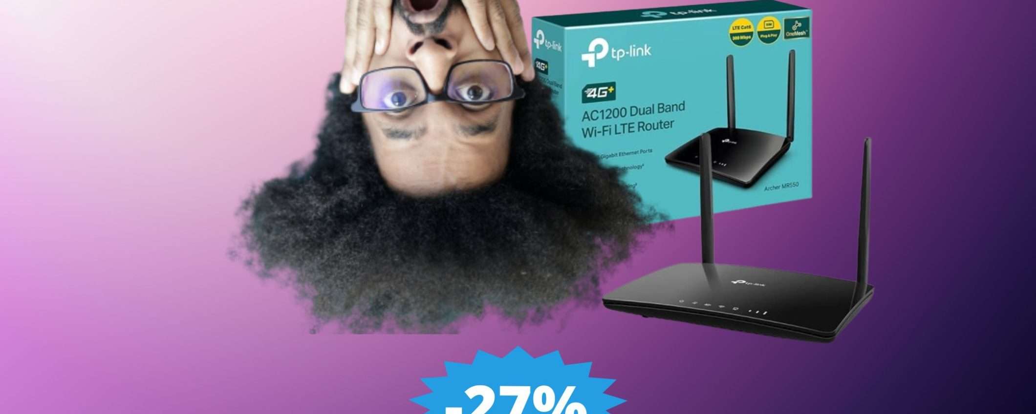 Router TP-Link Archer MR550: MEGA sconto del 27% su Amazon Router TP-Link Archer MR550: MEGA sconto del 27% su Amazon