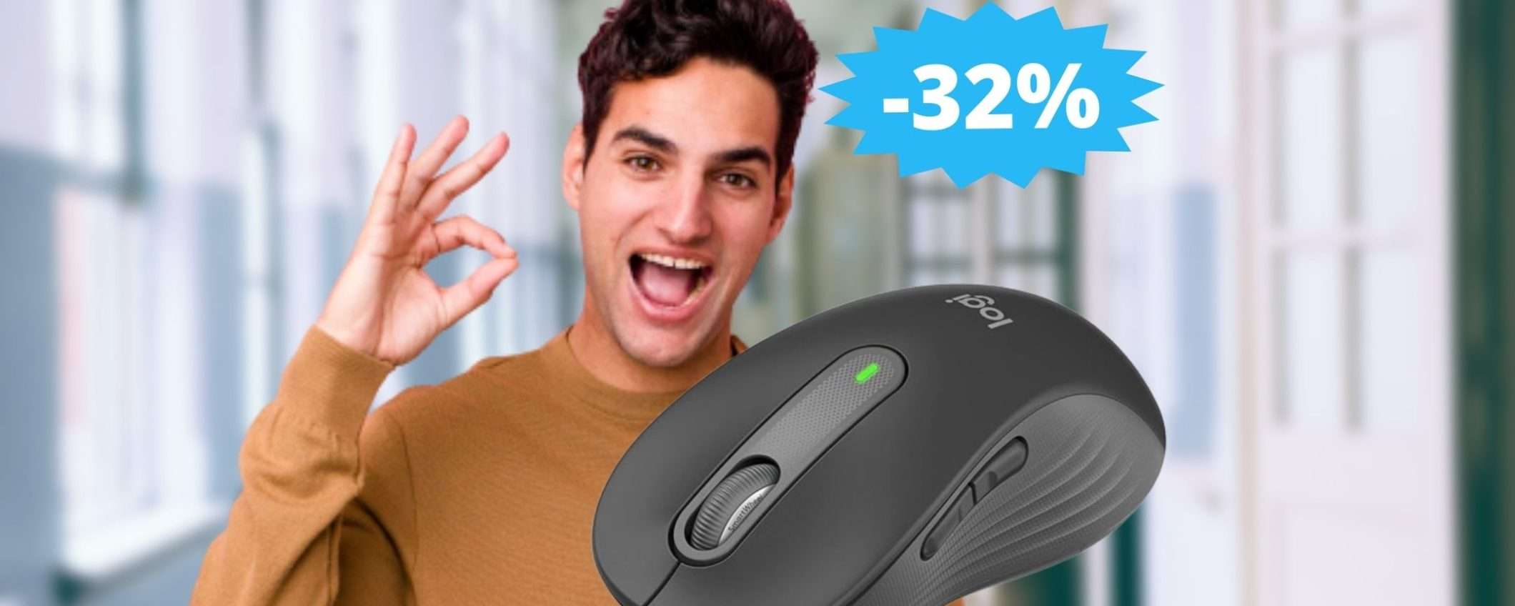 Logitech Signature M650: un'OCCASIONE da prendere al volo Logitech Signature M650: un'OCCASIONE da prendere al volo
