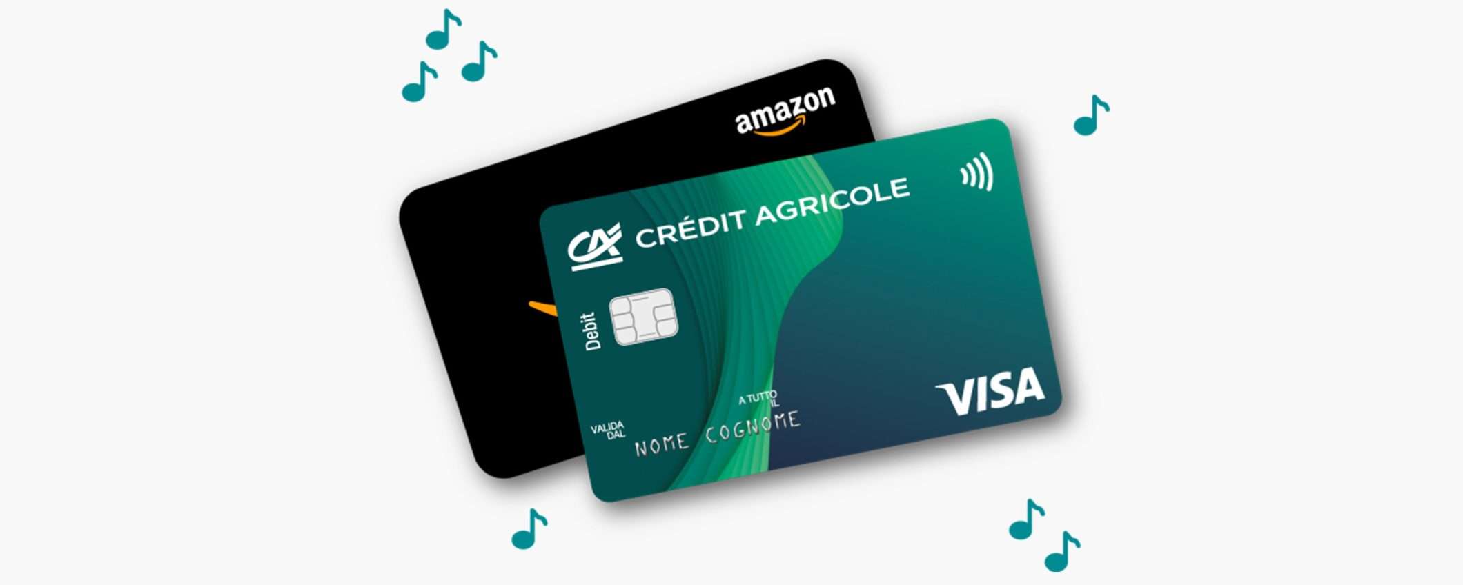 Apri Conto Online Crédit Agricole: canone zero e fino a 150€ Amazon