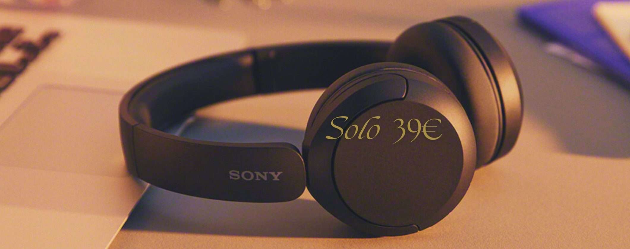 Cuffie Bluetooth Sony WH-CH520: 50 ore di ascolto top a soli 39€