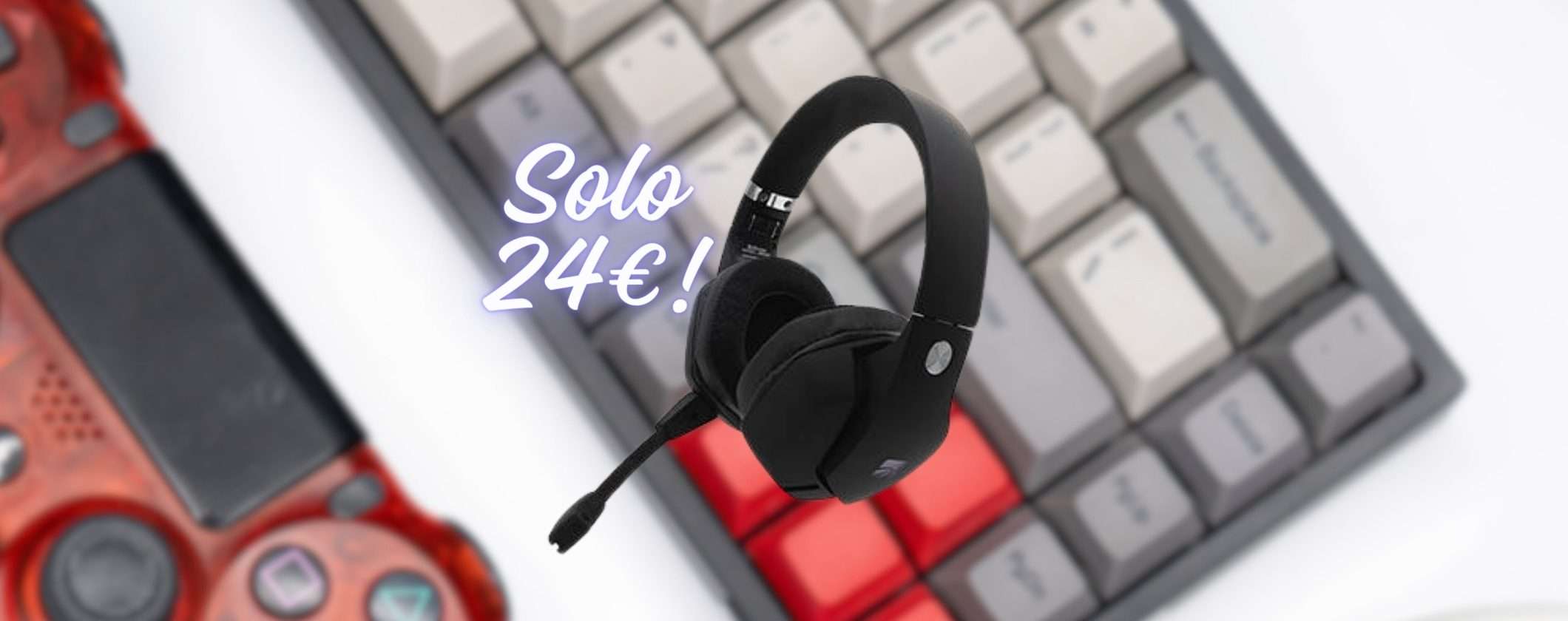 Cuffie Gaming Wireless a soli 24€: scopri questo PRODIGIO Cuffie Gaming Wireless a soli 24€: scopri questo PRODIGIO