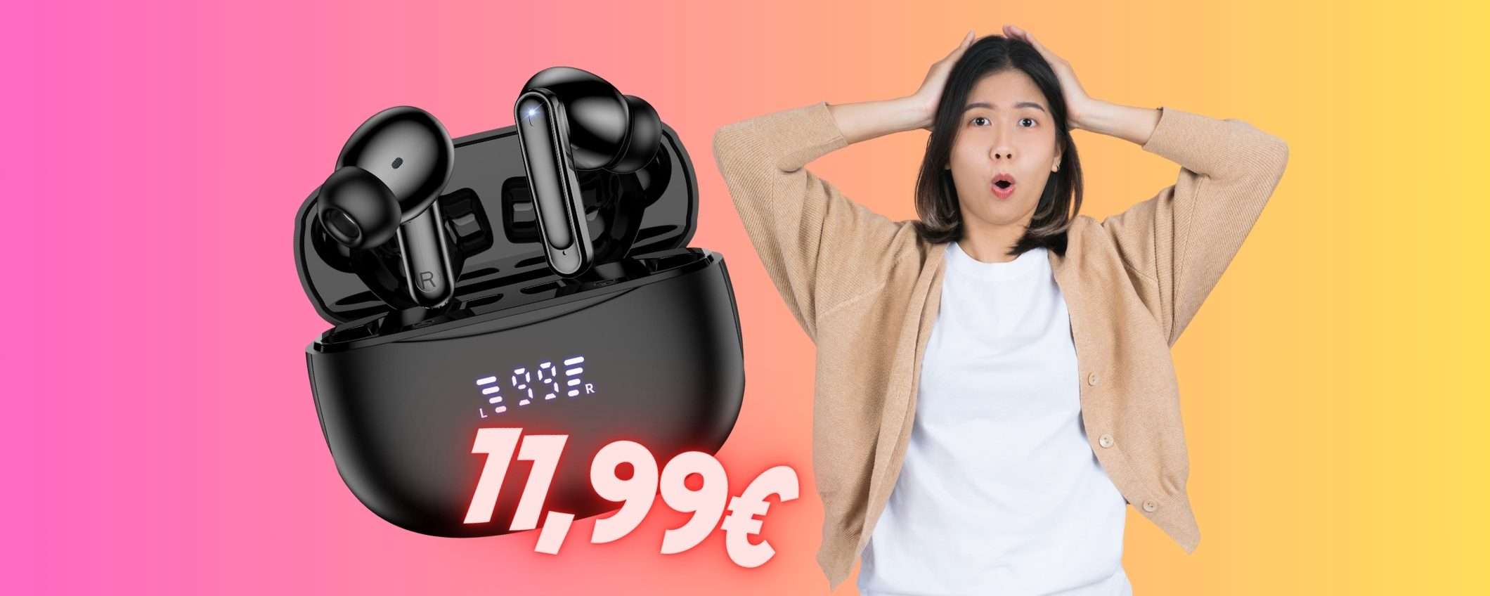 Cuffiette Bluetooth a PREZZO STRACCIATO con il COUPON del 40% Cuffiette Bluetooth a PREZZO STRACCIATO con il COUPON del 40%
