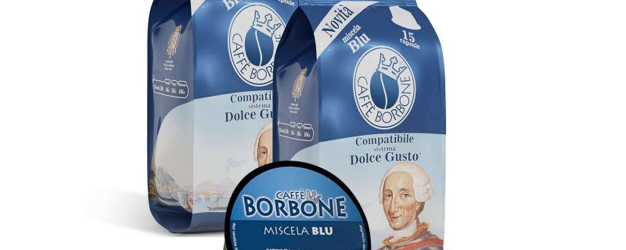 180 capsule caffè Borbone miscela Blu per Nescafé a un prezzo WOW su eBay