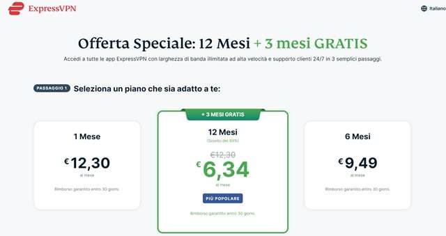 Offerta speciale