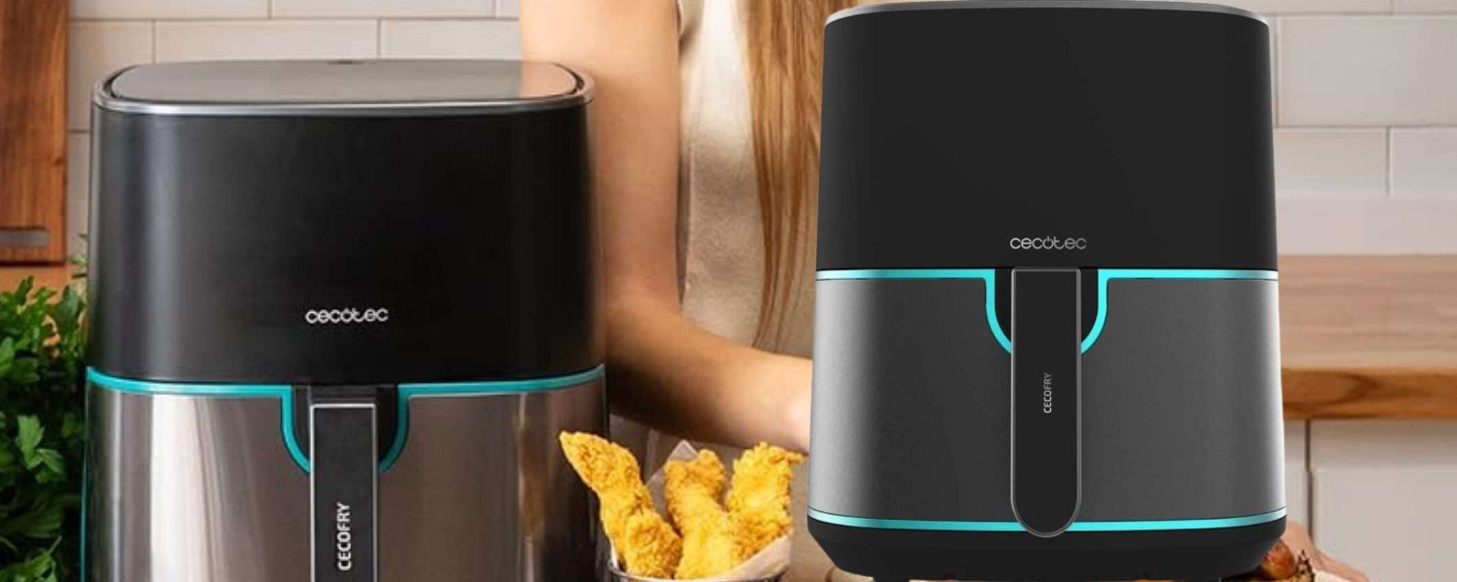 Friggitrice ad aria cestello MAXI a 49€: mini prezzo e RISPARMIO in bolletta Friggitrice ad aria cestello MAXI a 49€: mini prezzo e RISPARMIO in bolletta