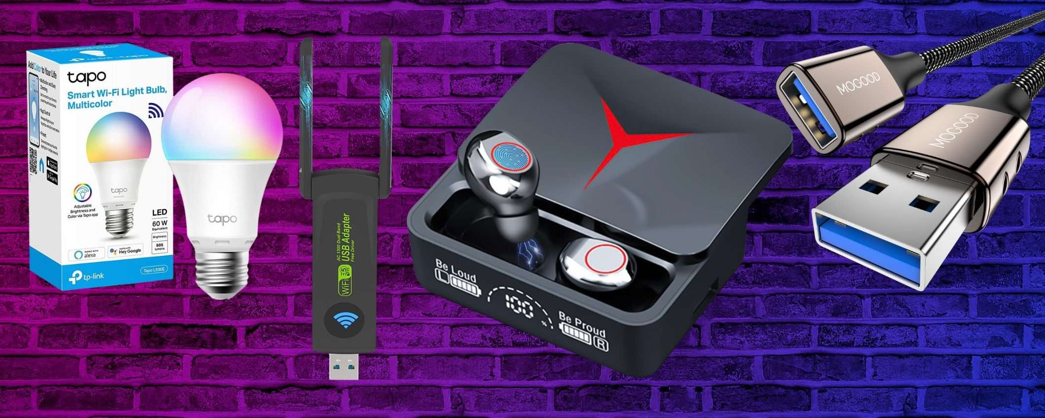 Amazon delle FOLLIE TECH: 25 gadget a meno di 10€ UTILISSIMI e imperdibili