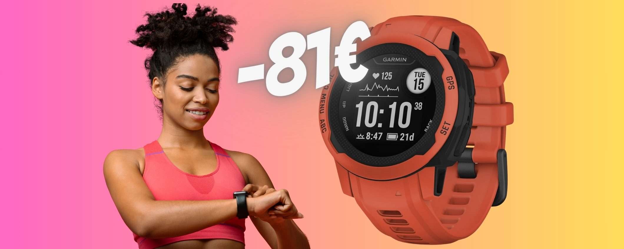 Garmin Instinct 2S: EPICO smartwatch Rugged a PREZZO HOT (-81€) Garmin Instinct 2S: EPICO smartwatch Rugged a PREZZO HOT (-81€)