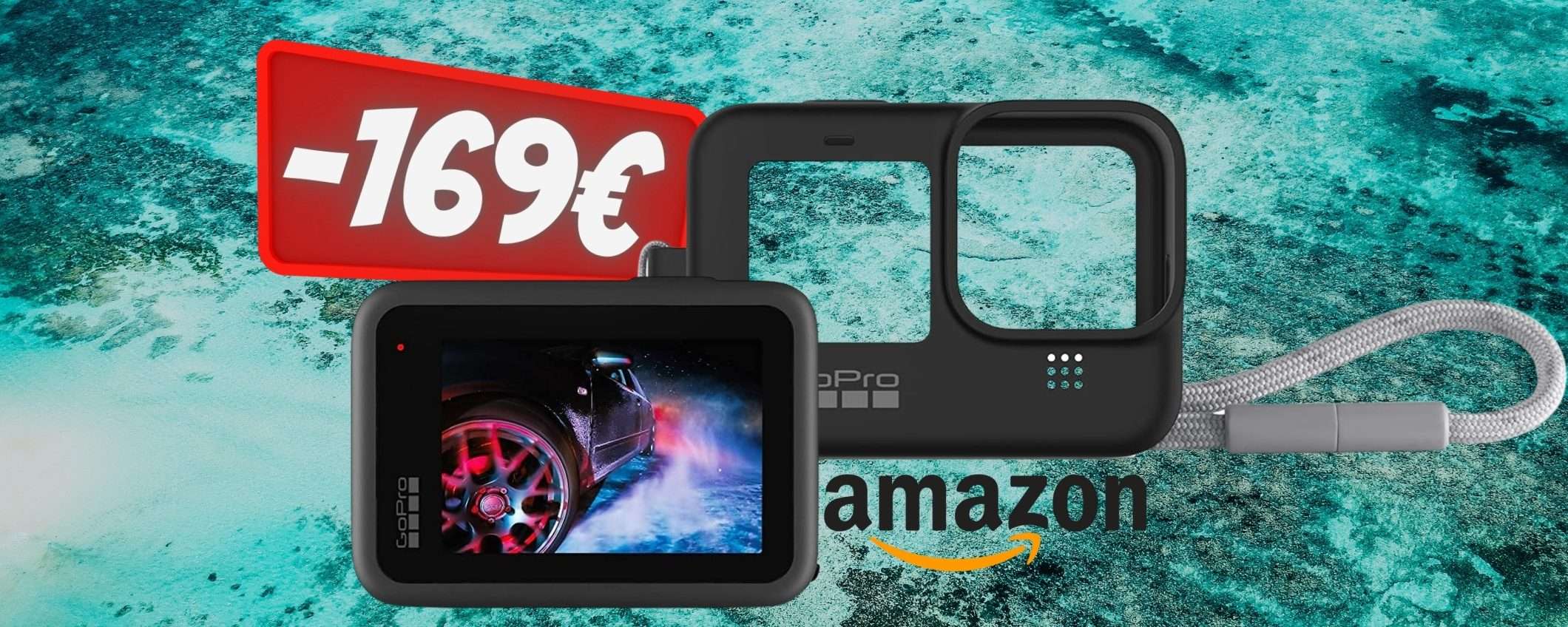GoPro HERO9 a PREZZO REGALO su Amazon, ora 169€ in MENO GoPro HERO9 a PREZZO REGALO su Amazon, ora 169€ in MENO