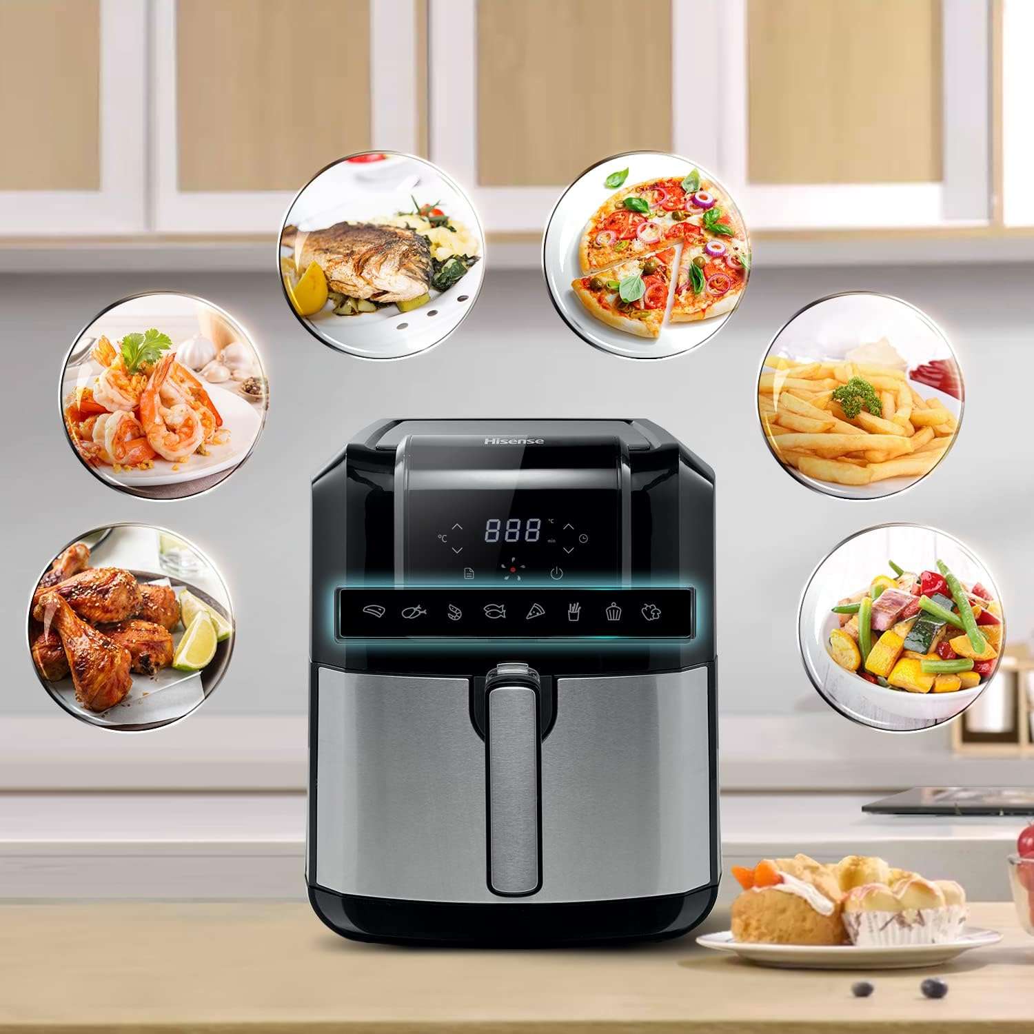 hisense-outlet-friggitrice-ad-aria-6l-8-programmi