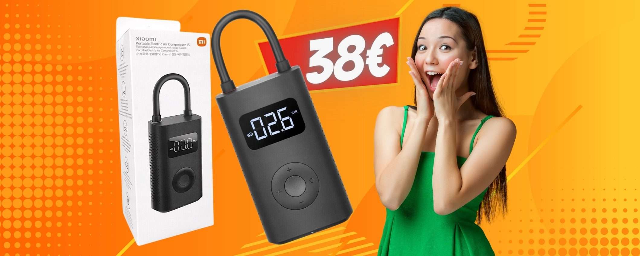 L'inimitabile compressore portatile Xiaomi è su eBay a un SUPER PREZZO L'inimitabile compressore portatile Xiaomi è su eBay a un SUPER PREZZO