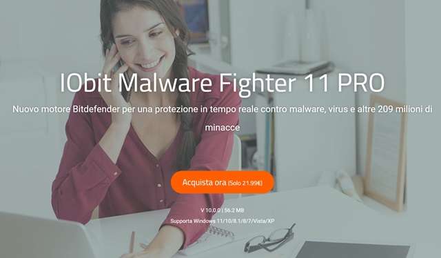 iobit malware fighter 11 pro offerta