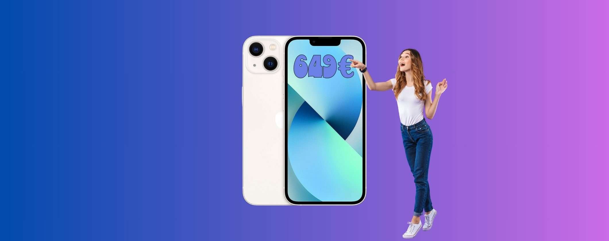 iPhone 13 a soli 649€: PURA FOLLIA su Amazon iPhone 13 a soli 649€: PURA FOLLIA su Amazon