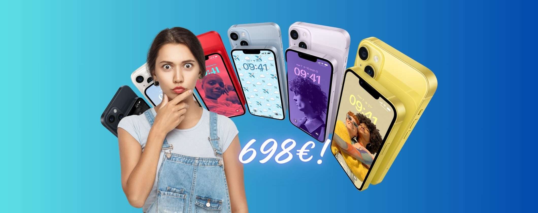 iPhone 14 a 698€ è un SOGNO che si avvera, anche a Tasso Zero iPhone 14 a 698€ è un SOGNO che si avvera, anche a Tasso Zero