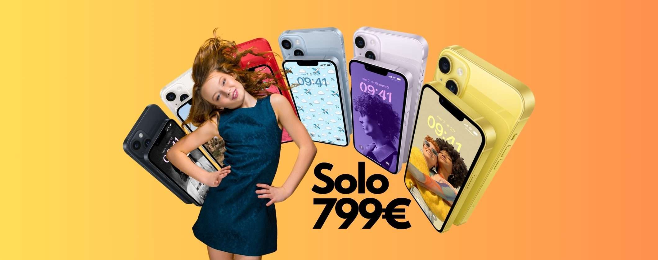 iPhone 14: ULTIME ORE a soli 799€ su Unieuro iPhone 14: ULTIME ORE a soli 799€ su Unieuro