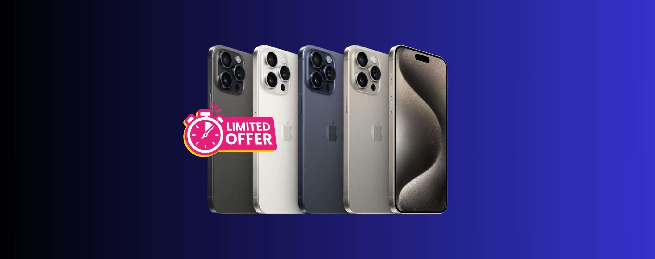 iPhone 15 Pro Max 256GB: PREZZO FORMIDABILE su Amazon iPhone 15 Pro Max 256GB: PREZZO FORMIDABILE su Amazon