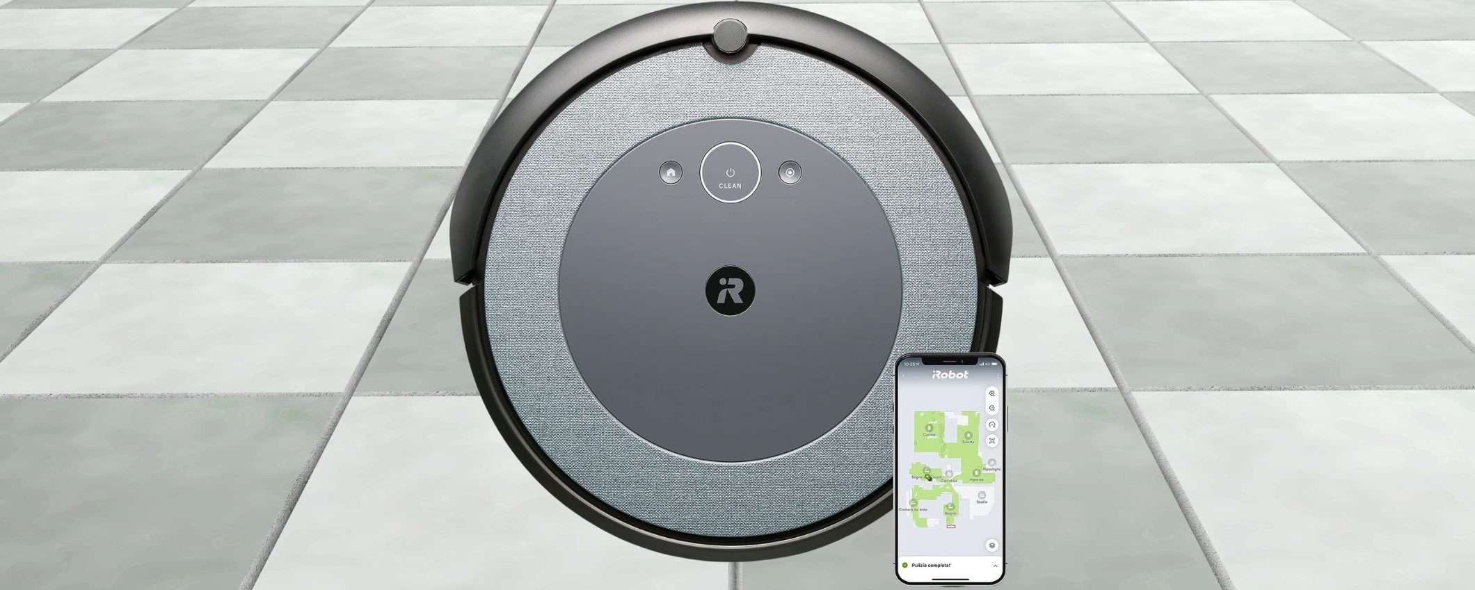 iRobot Roomba in offerta su Amazon (-24%): lo controlli con la voce iRobot Roomba in offerta su Amazon (-24%): lo controlli con la voce