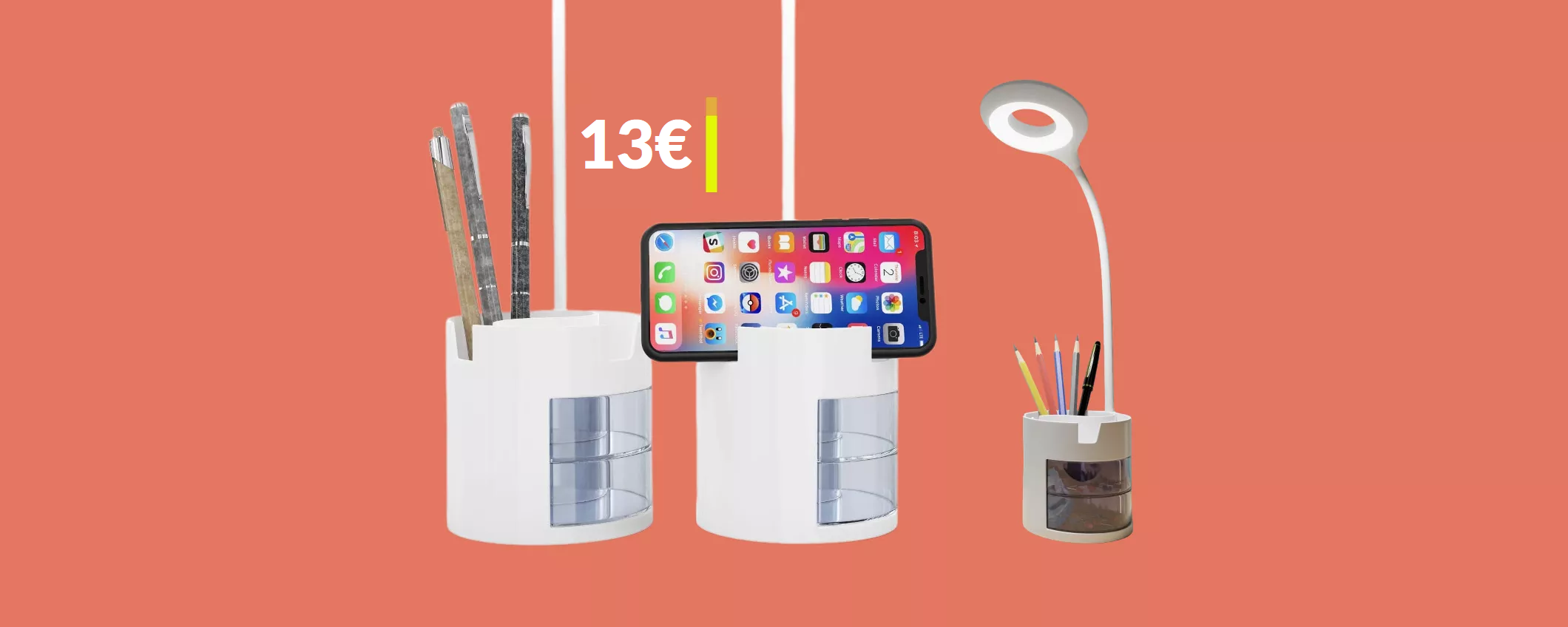 Per questa lampada LED multiuso bastano 13€ col DOPPIO sconto Per questa lampada LED multiuso bastano 13€ col DOPPIO sconto