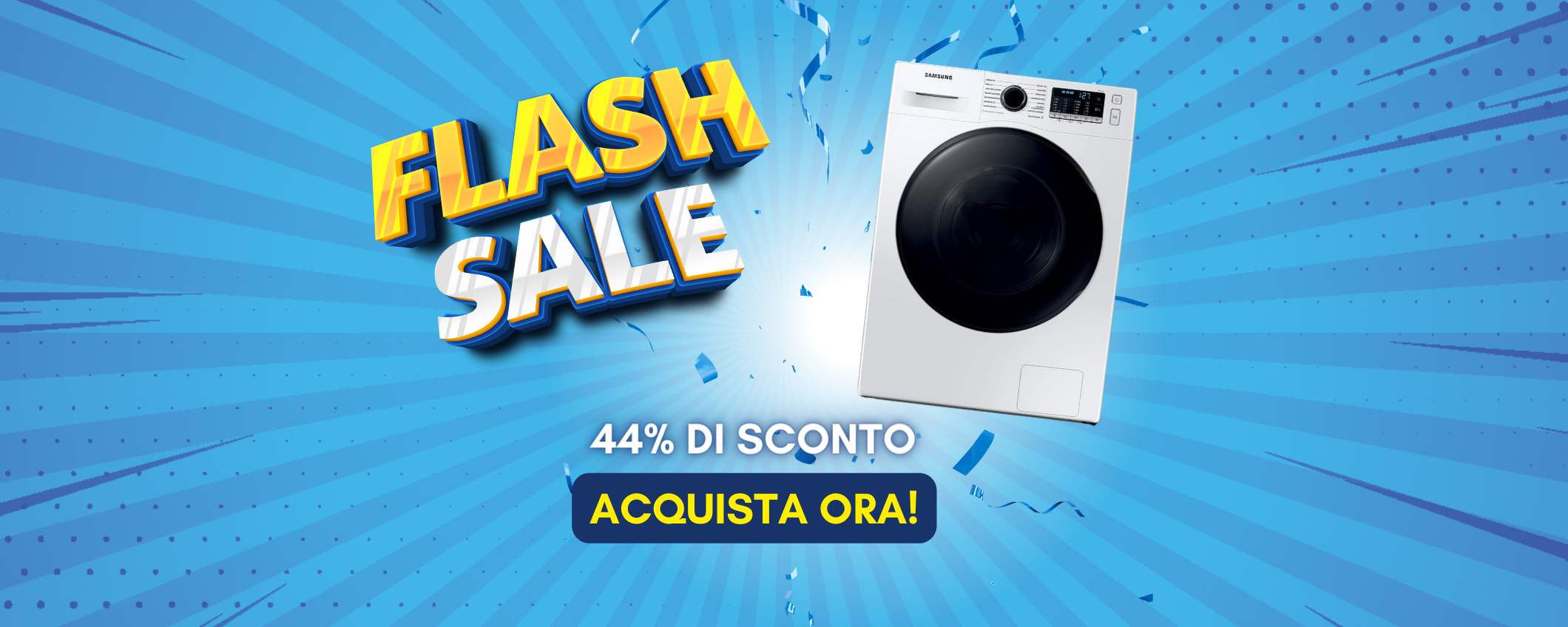 Lavasciuga Samsung a un PREZZO DA BLACK FRIDAY: sconto del 44%! Lavasciuga Samsung a un PREZZO DA BLACK FRIDAY: sconto del 44%!