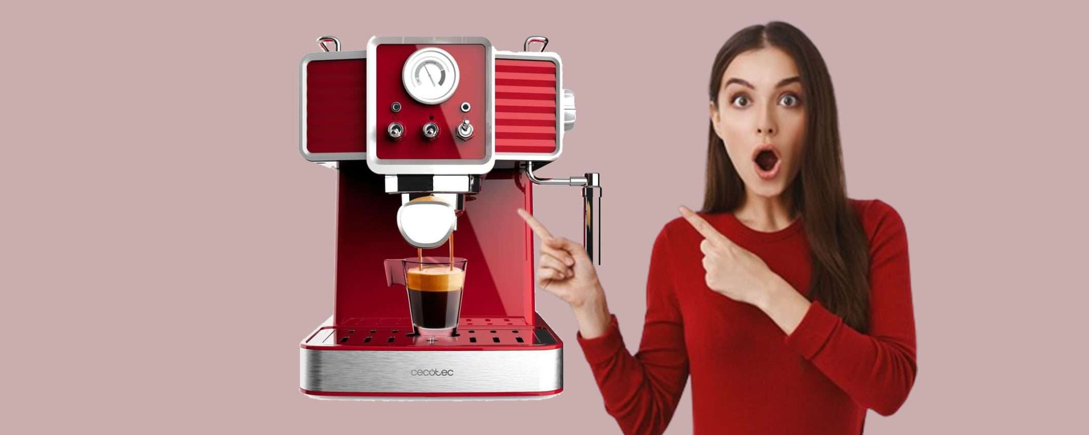 Macchina per caffè espresso e cappuccino: offerta TOP su Amazon Macchina per caffè espresso e cappuccino: offerta TOP su Amazon