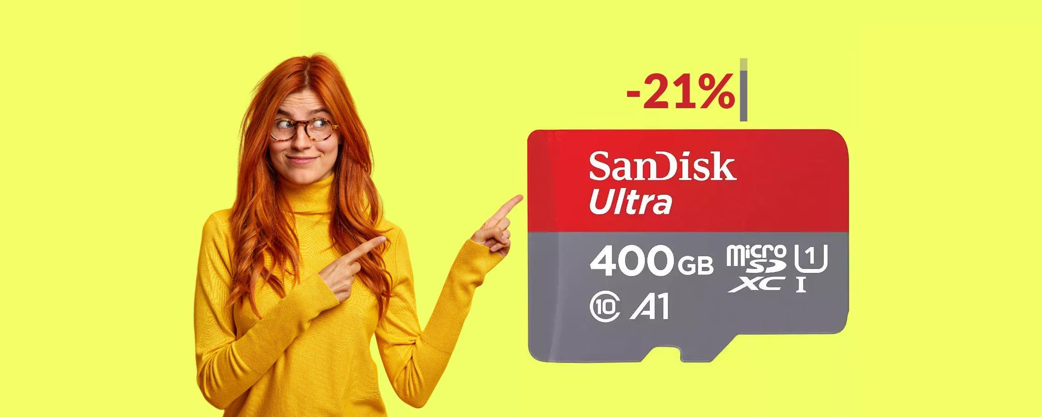 MicroSD 400GB, velocissima ed INESAURIBILE: è già tua con 69€