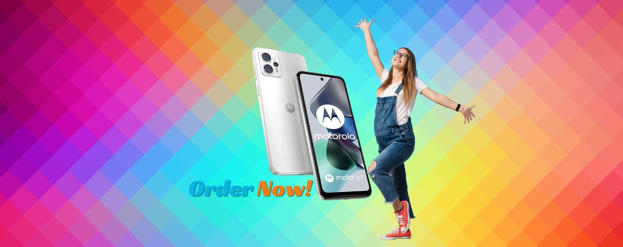 Il Motorola moto g23 è già tuo a soli 159€ su MediaWorld Il Motorola moto g23 è già tuo a soli 159€ su MediaWorld