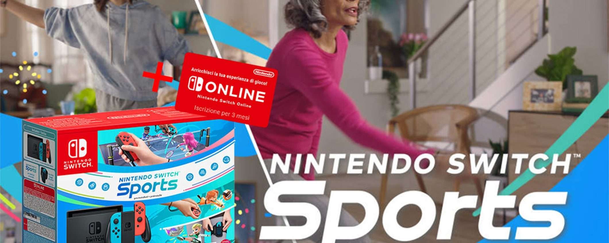 Nintendo Switch + Switch Sports a un prezzo PAZZESCO su eBay
