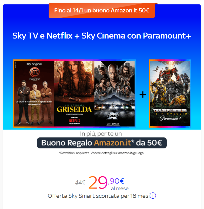 offerta sky