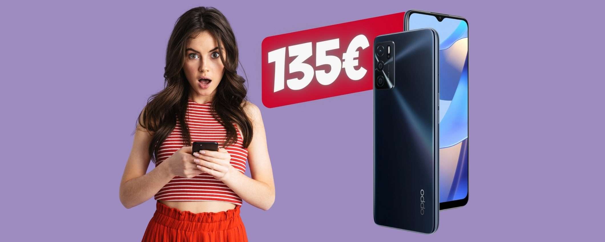 OPPO A54s a 135€ su eBay: PREZZO FOLLE con sconto del 41% OPPO A54s a 135€ su eBay: PREZZO FOLLE con sconto del 41%