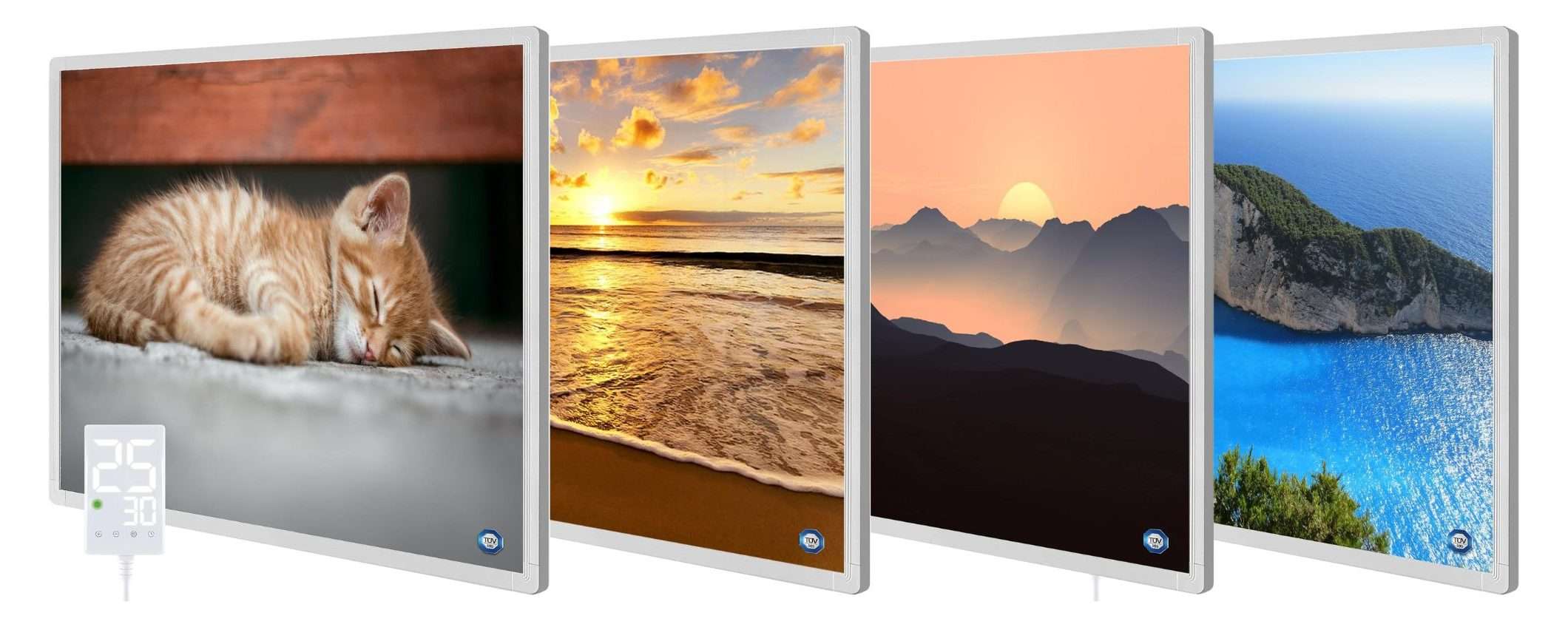 Sembra un quadro, ma è un pannello infrarossi: scalda TANTO e consuma POCO Sembra un quadro, ma è un pannello infrarossi: scalda TANTO e consuma POCO