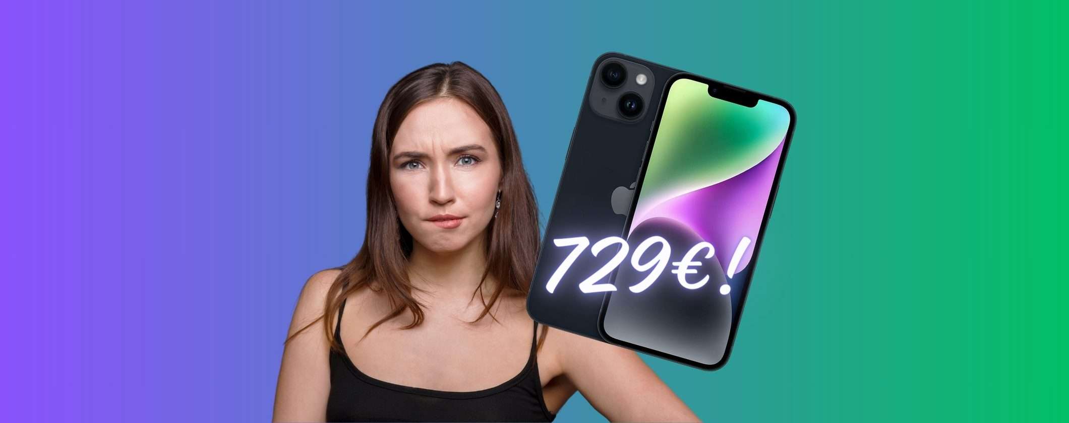 PROMO iPhone 14: su eBay ORA è tuo a 729€ PROMO iPhone 14: su eBay ORA è tuo a 729€