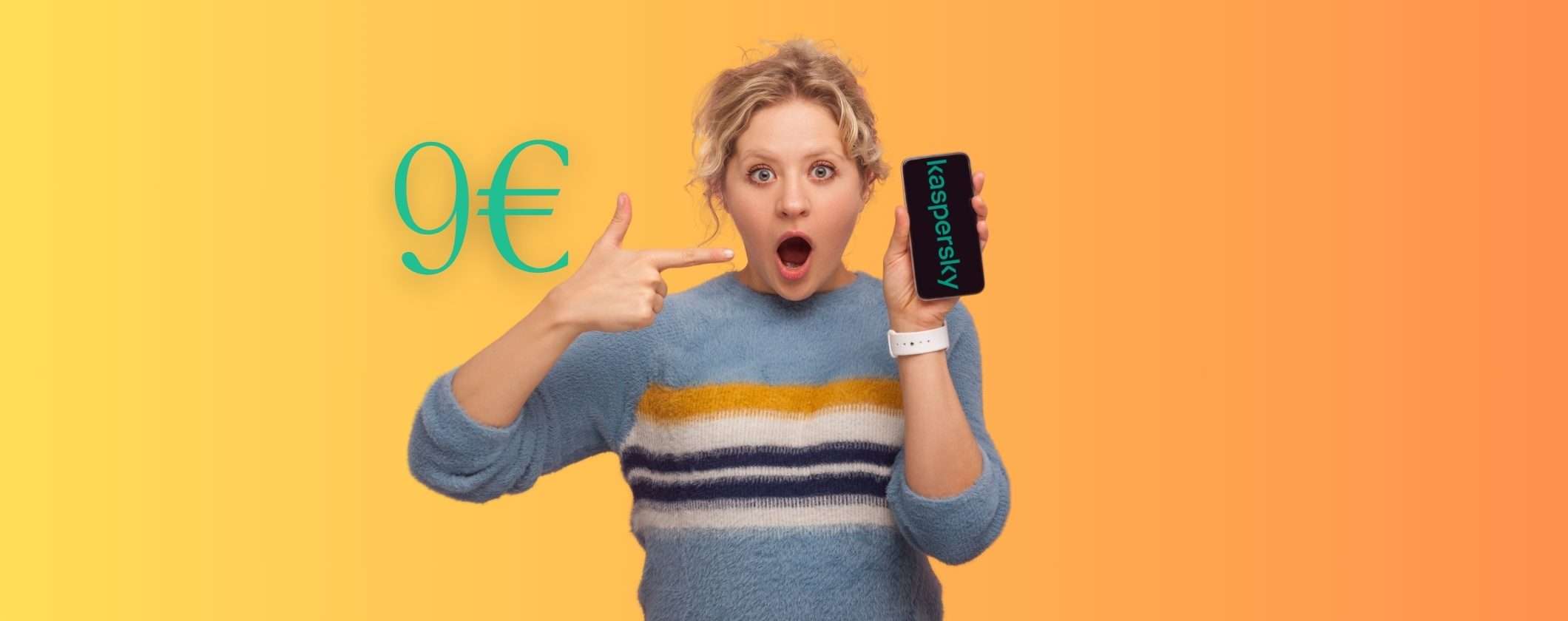 Proteggi il tuo smartphone Android con Kaspersky a soli 9€ l'anno Proteggi il tuo smartphone Android con Kaspersky a soli 9€ l'anno