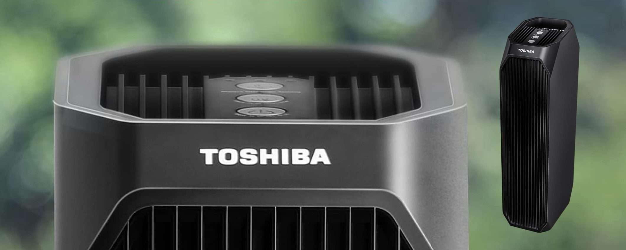 Toshiba, purificatore d'aria a 54€ su Amazon: prezzo SHOCK, sconto del 53%