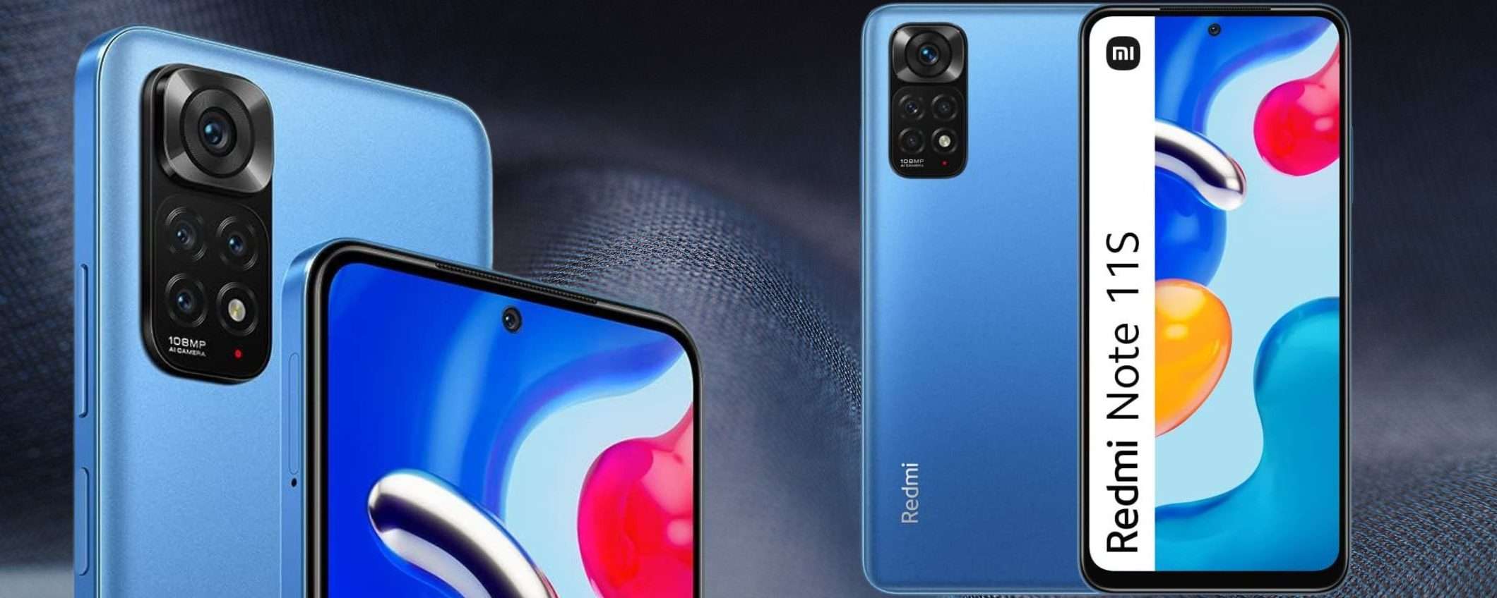 Xiaomi Redmi Note 11S a 147€ è una BESTIA: 108MP, 90Hz e 5000 mAh (-51%) Xiaomi Redmi Note 11S a 147€ è una BESTIA: 108MP, 90Hz e 5000 mAh (-51%)