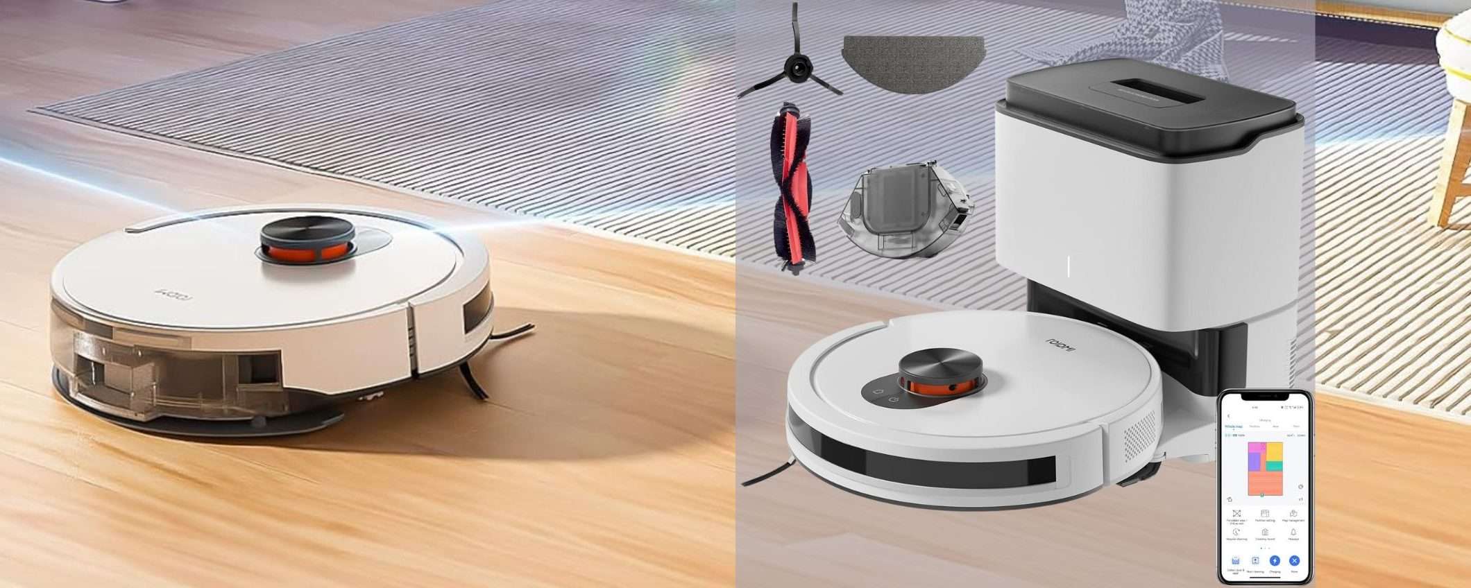 Aspira, lava e si vuota da SOLO: un robot pazzesco a prezzo BOMBA (299€) Aspira, lava e si vuota da SOLO: un robot pazzesco a prezzo BOMBA (299€)