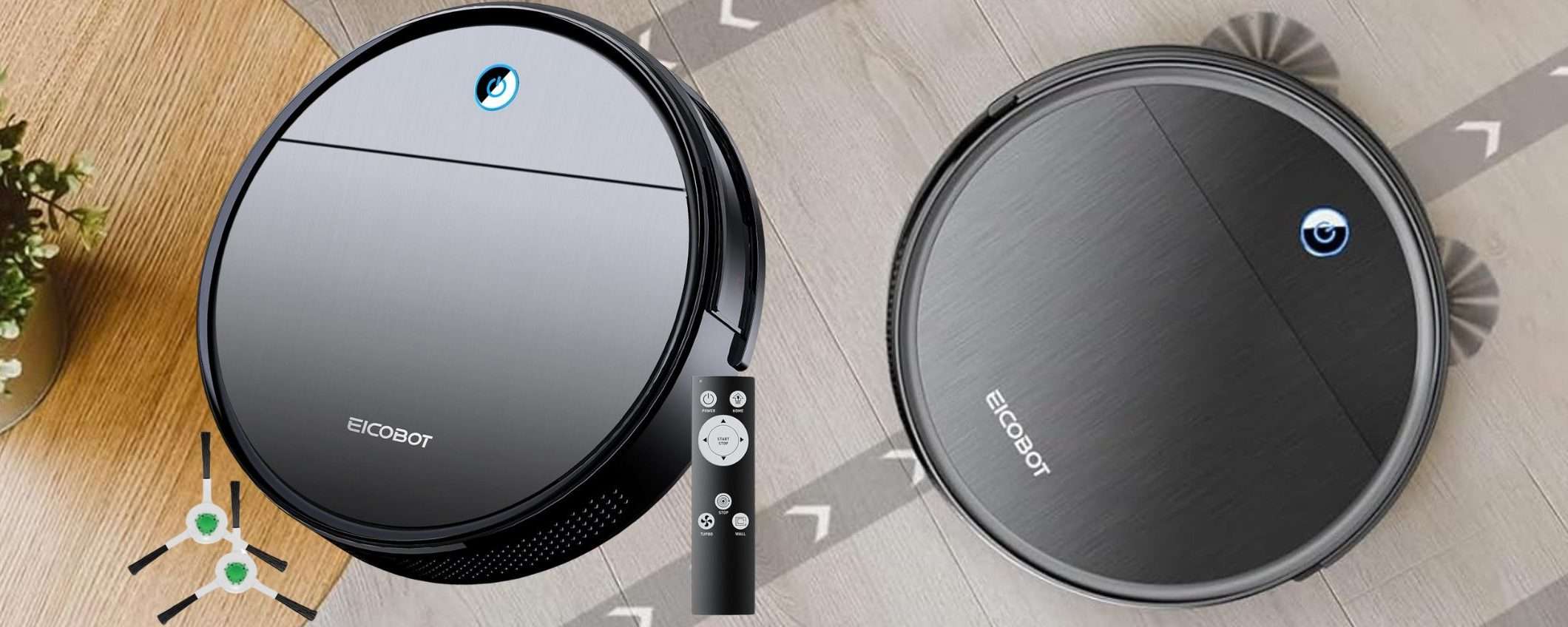 Robot aspirapolvere a 89€ su Amazon: spendi NIENTE e pulisce lui FINALMENTE Robot aspirapolvere a 89€ su Amazon: spendi NIENTE e pulisce lui FINALMENTE