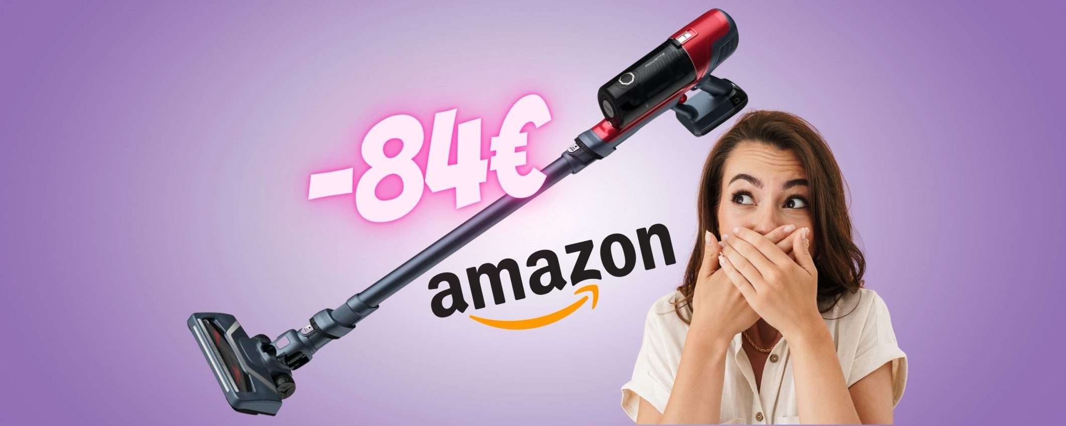 Rowenta X-PERT: scopa elettrica con Kit Animal Care in SCONTO di 84€ Rowenta X-PERT: scopa elettrica con Kit Animal Care in SCONTO di 84€