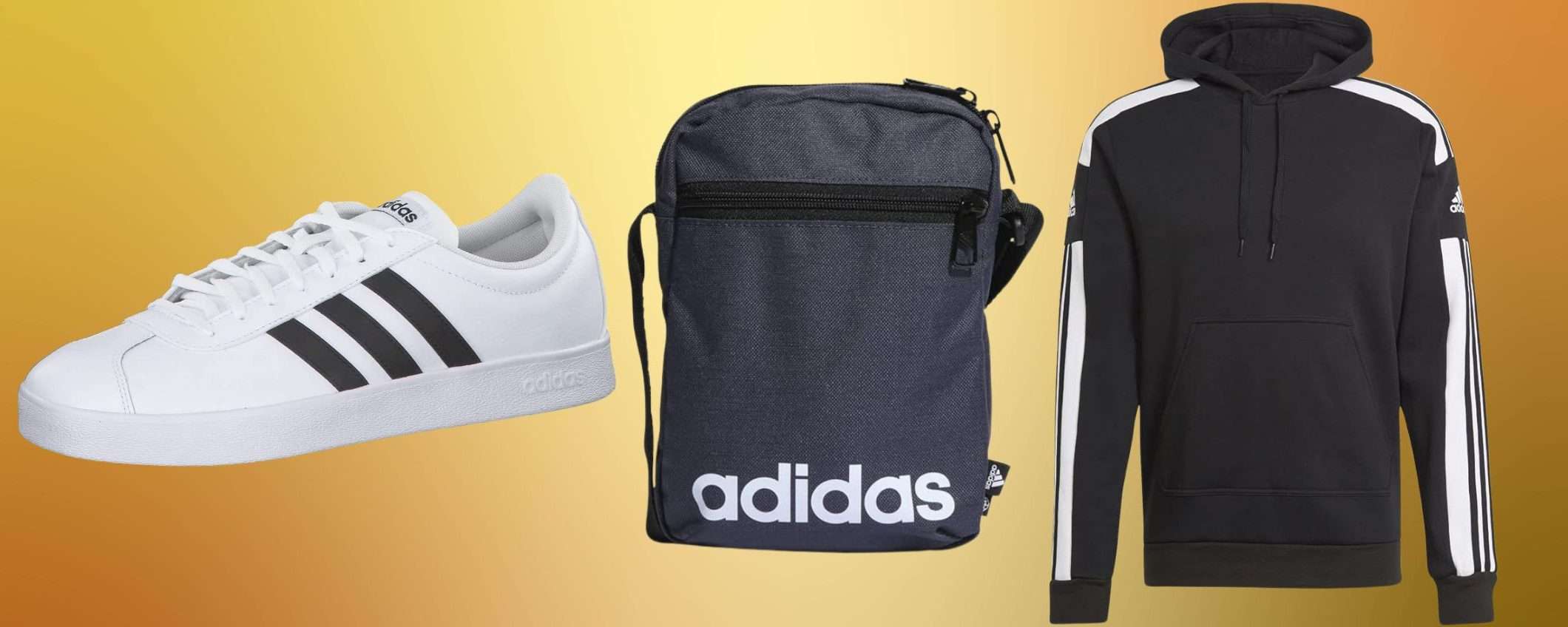 Adidas da 10€ su Amazon: abbigliamento e accessori SCONTATISSIMI Adidas da 10€ su Amazon: abbigliamento e accessori SCONTATISSIMI
