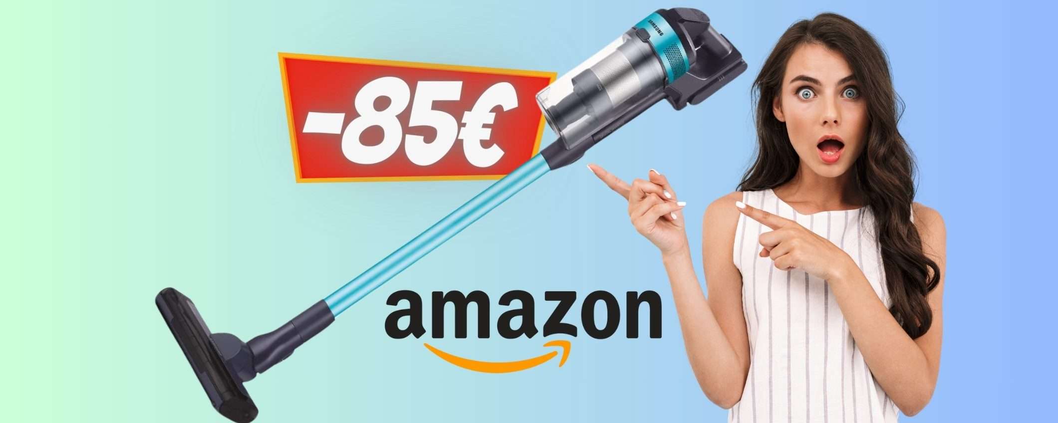 Samsung Jet 60 Turbo: scopa elettrica SENZA RIVALI in SCONTO di 85€ Samsung Jet 60 Turbo: scopa elettrica SENZA RIVALI in SCONTO di 85€