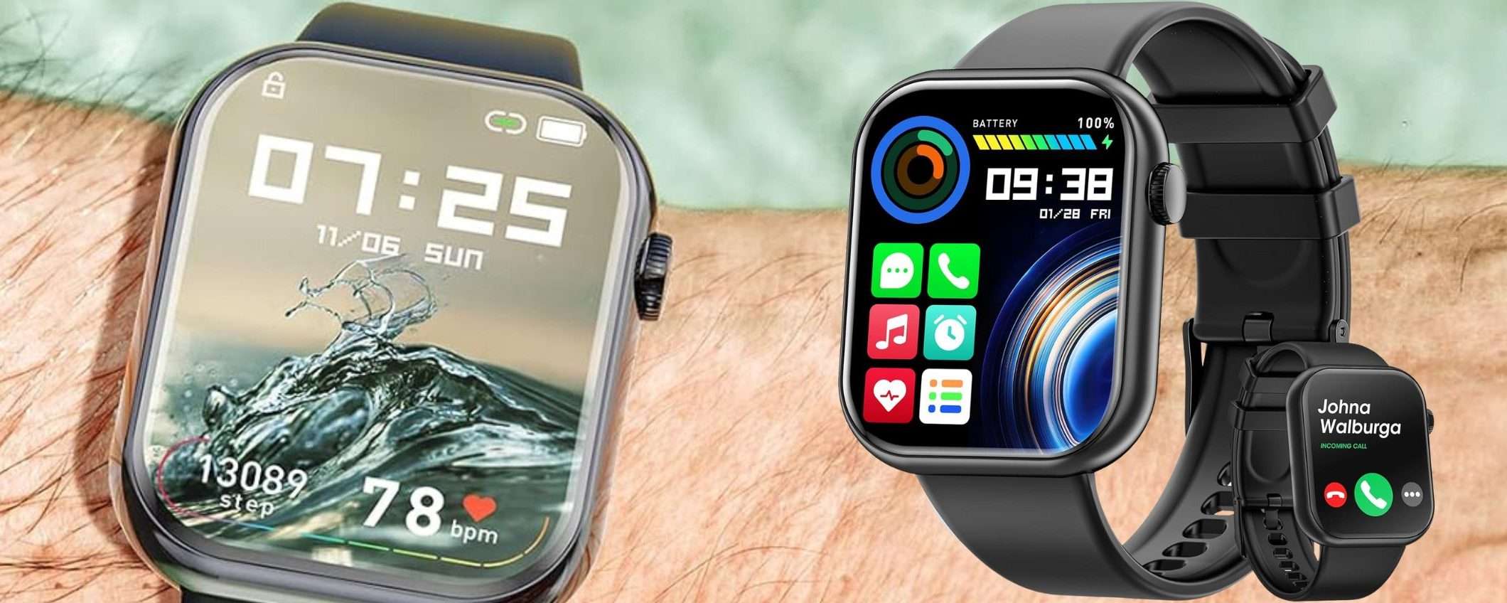 Con 21€ prendi uno smartwatch che è un PC da polso (Amazon) Con 21€ prendi uno smartwatch che è un PC da polso (Amazon)