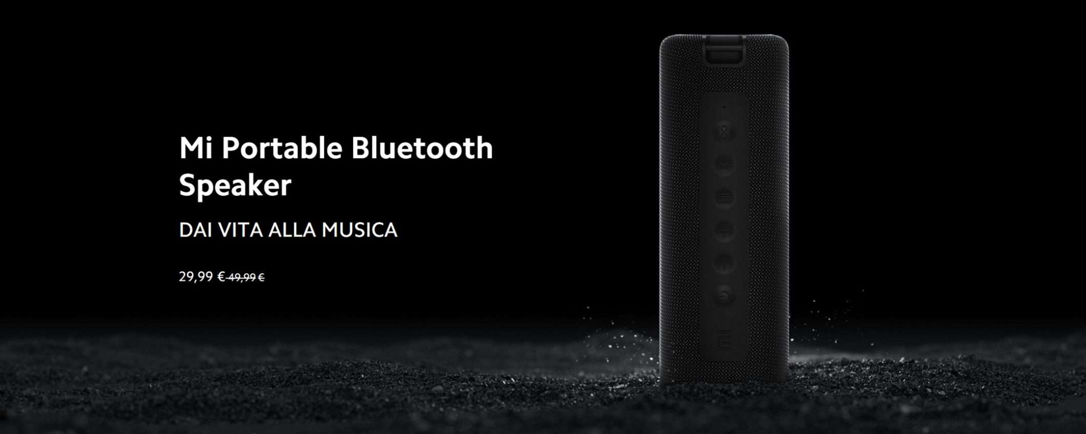 Speaker Bluetooth portatile Xiaomi in super offerta a 29,99€ sul Mi Store Speaker Bluetooth portatile Xiaomi in super offerta a 29,99€ sul Mi Store