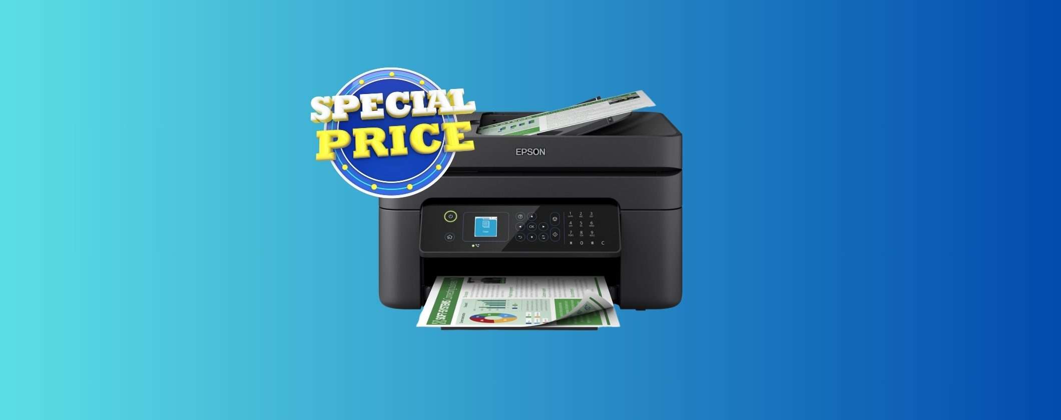 Stampante WiFi Multifunzione Epson a prezzo RIDICOLO Stampante WiFi Multifunzione Epson a prezzo RIDICOLO