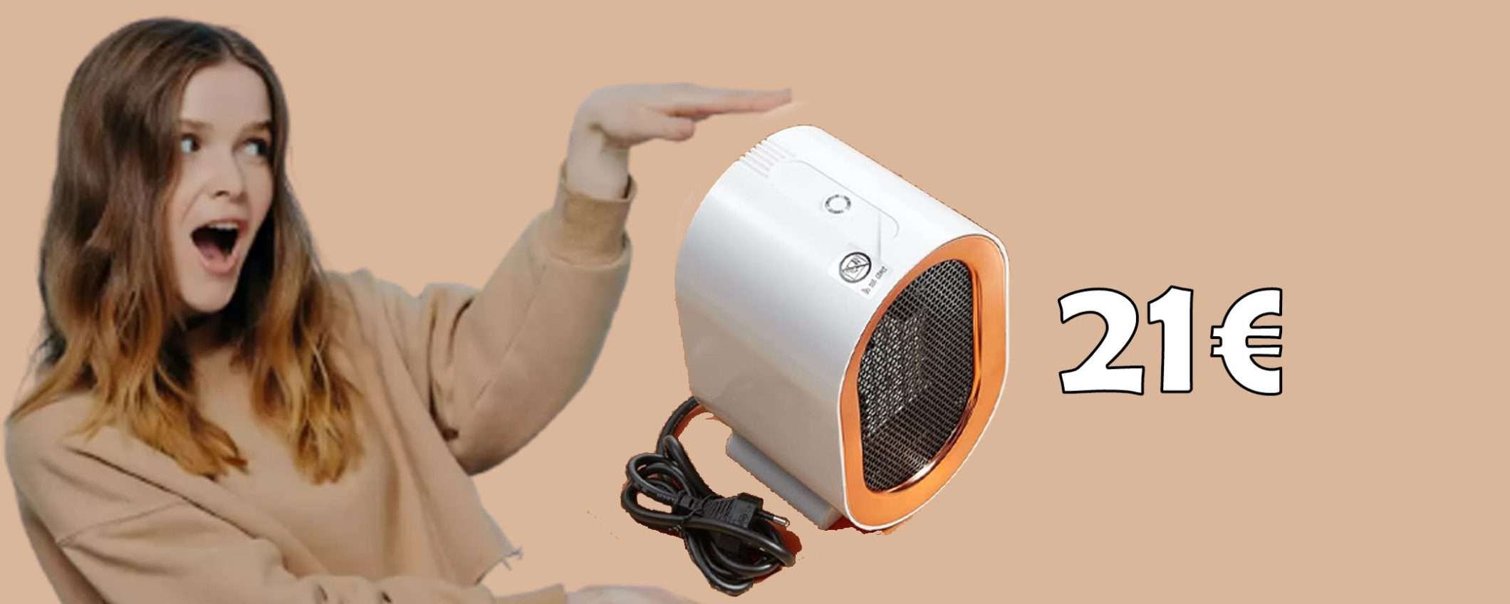 Stufetta portatile a basso consumo in offerta BOMBA a soli 21€ Stufetta portatile a basso consumo in offerta BOMBA a soli 21€